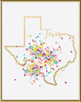 Texas - Home Is Where The Confetti Is