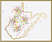 West Virginia - Home Is Where The Confetti Is
