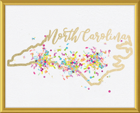 North Carolina - Home Is Where The Confetti Is