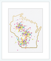 Wisconsin - Home Is Where The Confetti Is