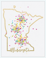 Minnesota - Home Is Where The Confetti Is