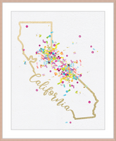 California - Home Is Where The Confetti Is