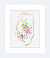 Illinois - Home Is Where The Confetti Is