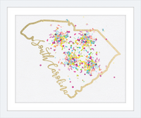 South Carolina - Home Is Where The Confetti Is