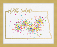 North Dakota - Home Is Where The Confetti Is