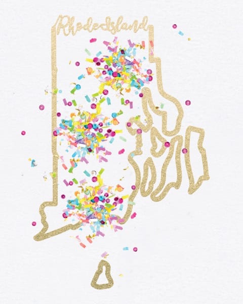 Rhode Island - Home Is Where The Confetti Is